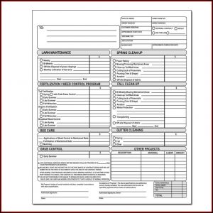 Landscaping Invoice Samples