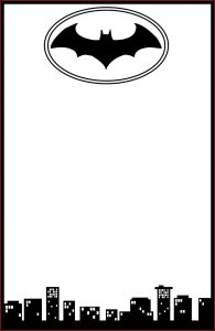 Lego Batman Invitation Template