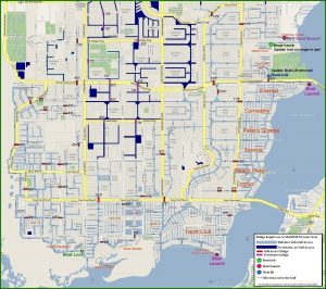 Map Cape Coral Florida