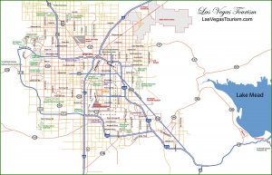 Map Hotels Laughlin Strip