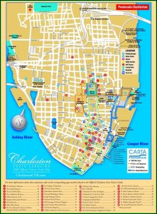 Map Of Hotels In Charleston Sc Historic District