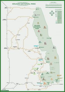 Map Of Private Lodges In Kruger National Park