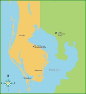 Map Of St Petersburg Beach Florida