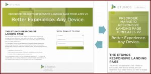 Marketo Change Landing Page Template