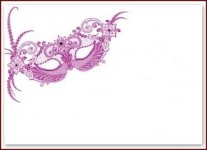Masquerade Invitation Template Free