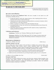 Med Surg Rn Resume Template