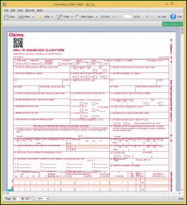 Medicare Billing Form Cms 1500