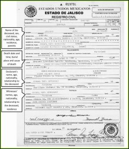 Mexican Birth Certificate Translation Template Pdf