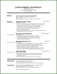 Microsoft Office Word Resume Templates Free Download