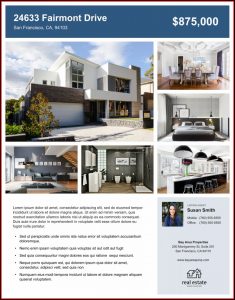 Microsoft Word Real Estate Flyer Template Free