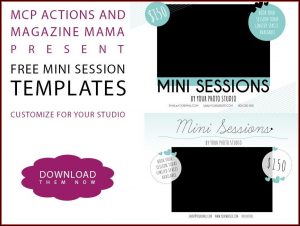 Mini Session Templates For Lightroom