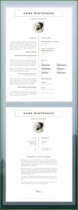 Modern Cv Template Word Free Download Indonesia