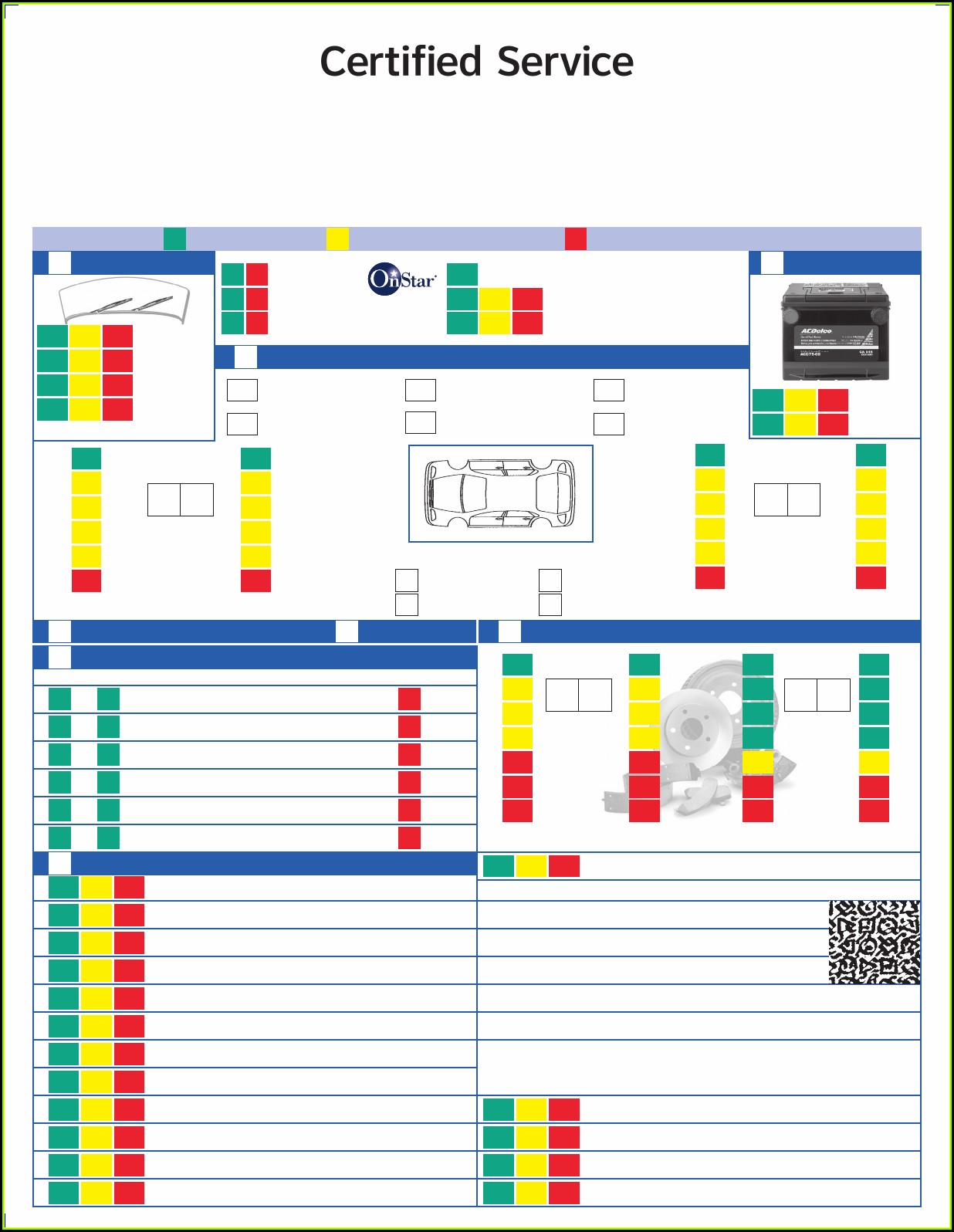 Multi Point Vehicle Inspection Form Pdf