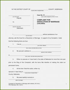 New Jersey Divorce Filing Instructions
