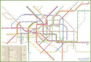 Nyc Mta Subway Map Poster