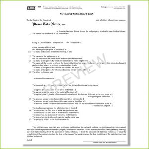 Nys Mechanics Lien Release Form