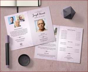 Obituary Program Template Download