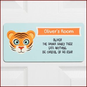 Office Door Name Signs Template