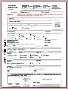 Online Form To Renew Canadian Passport