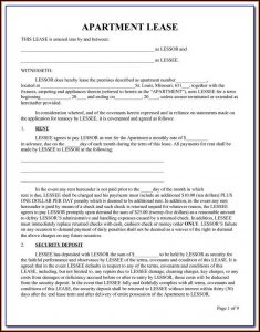Online Lease Forms