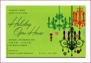 Open House Invitation Templates Free