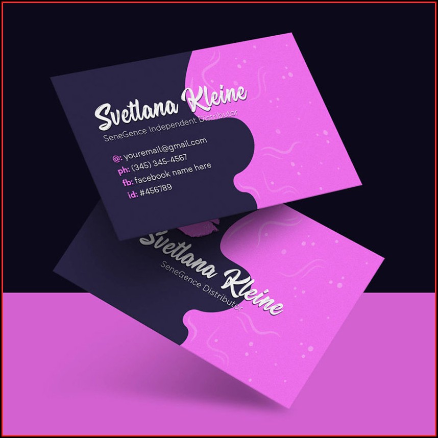 Paparazzi Business Card Template