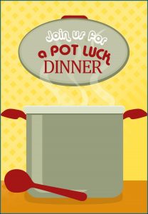 Potluck Invitation Template