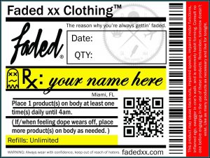 Prescription Bottle Label Template Free