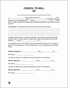 Printable Last Will And Testament Forms Alberta
