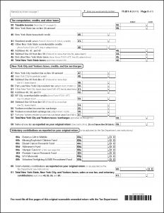Printable Ny State Tax Form It 201