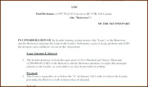 Private Party Auto Loan Contract Template