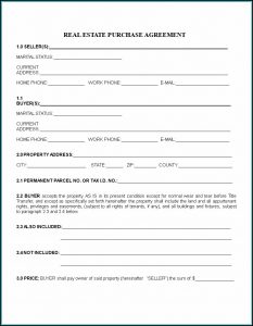 Purchase Agreement Template Word