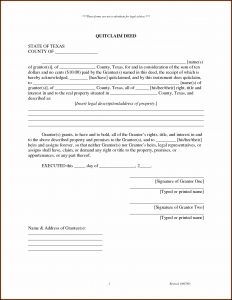 Quick Deed Claim Form Ohio