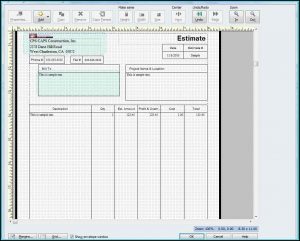 Quickbooks Estimate Templates