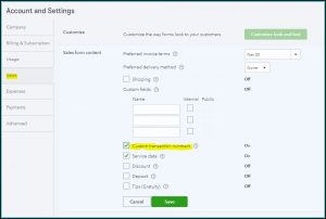 Quickbooks Online Custom Invoice Templates