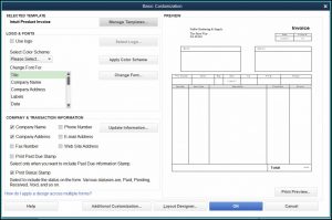 Quickbooks Online Invoice Layout