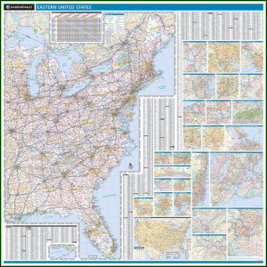 Rand Mcnally Eastern United States Map
