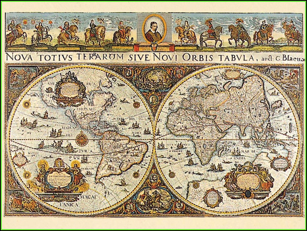 Ravensburger Antique World Map Puzzle