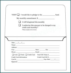 Remittance Envelope Templates