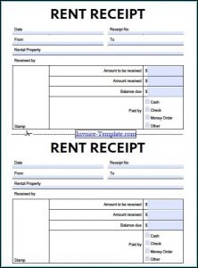 Rental Invoice Template Excel Download
