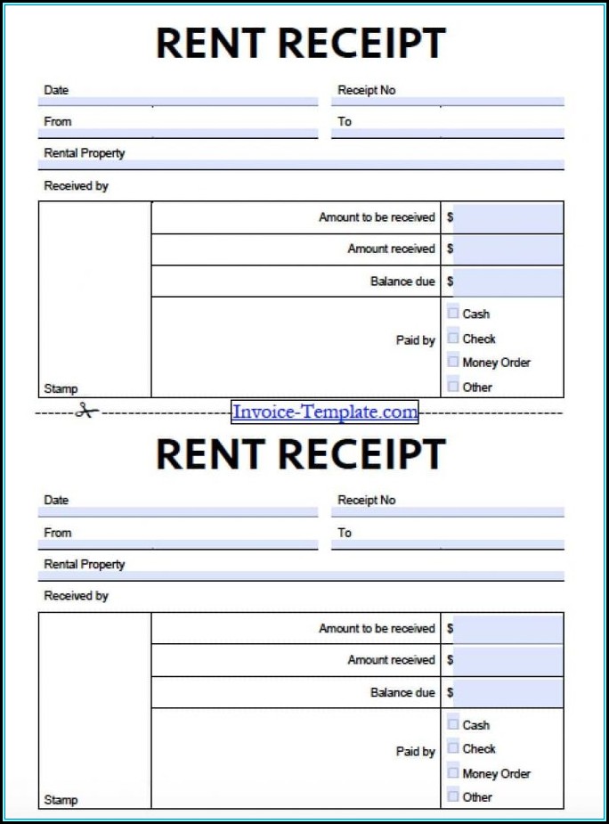 Rental Invoice Template Excel Download