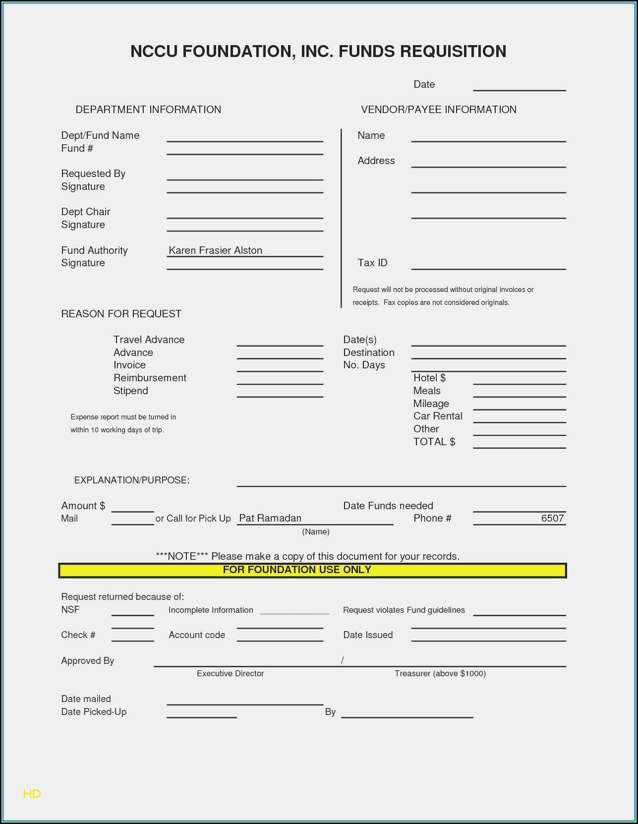 Rental Invoice Template Pdf