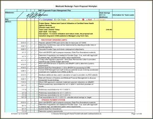 Resource Capacity Planning Spreadsheet Template