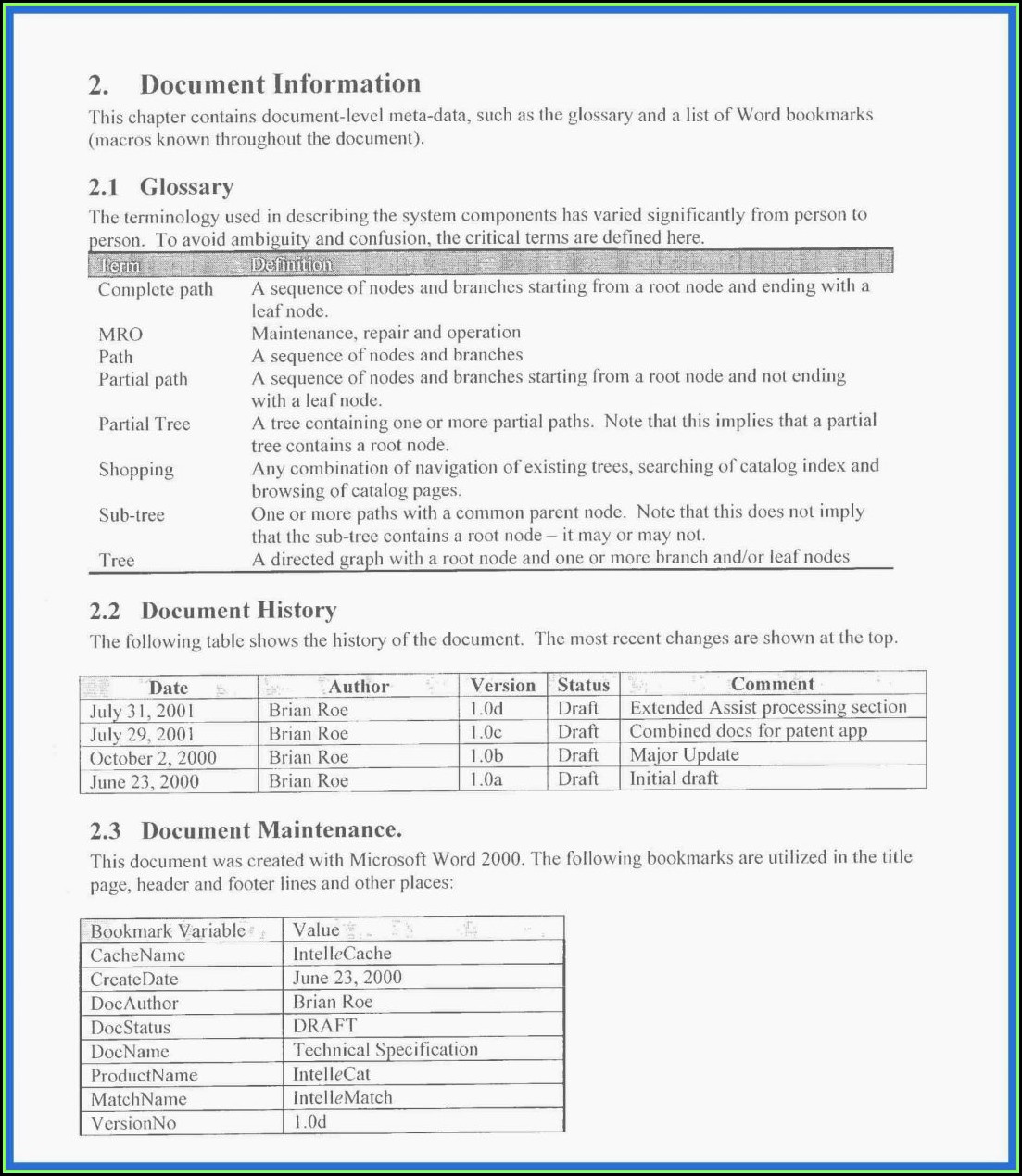 Resume Blank Format Doc