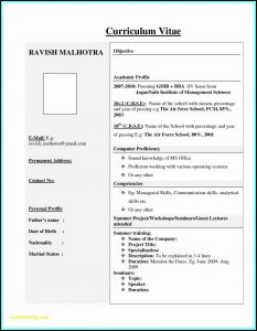 Resume For Hvac Engineer Fresher