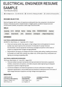 Resume Template Printable