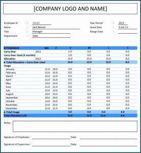 Sales Forecasting Template Excel
