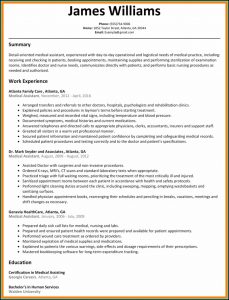 Sample Resume Objective For Nursing Assistant