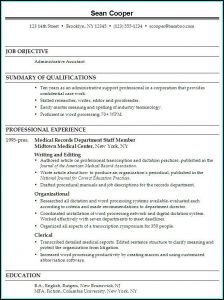 Samples Of Medical Office Assistant Resumes