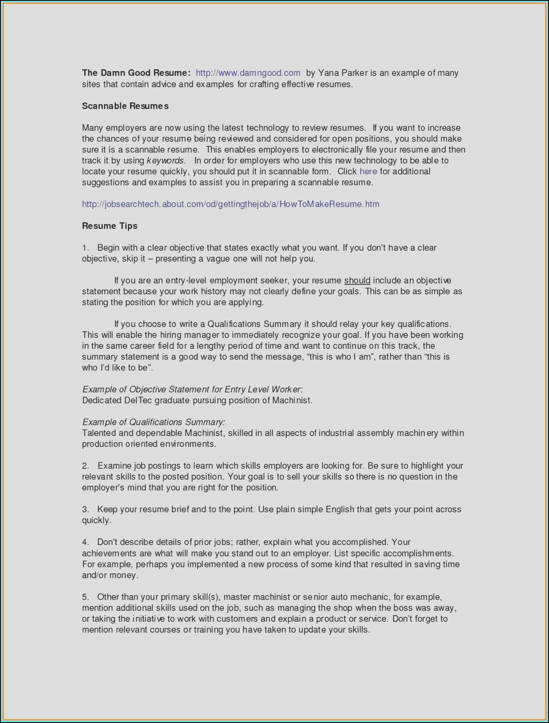 Samples Of Simple Cover Letters For Resumes